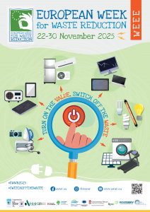 locandina della Settimana Europea per la Riduzione dei Rifiuti