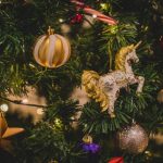 dettaglio dell&#039;albero di Natale