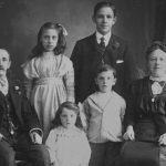 Una vecchia foto di famiglia