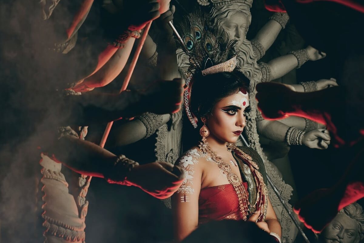 Raffigurazione di Kali, come Dea Madre terribile