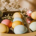Uova colorate di Pasqua