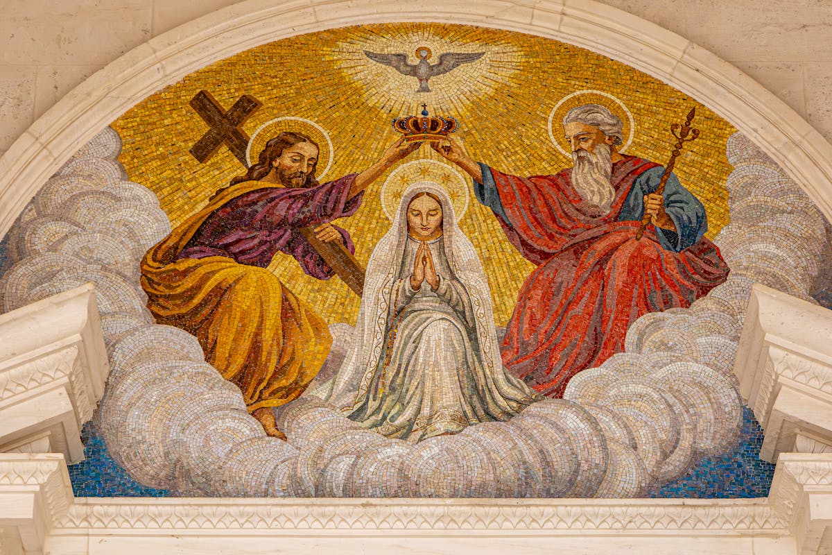 Il santo nome della Vergine Maria nel santuario di Fatima in Portogallo
