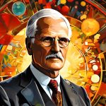 Carl G. Jung e la teoria del processo d'individuazione coi simboli. mandala e sfere