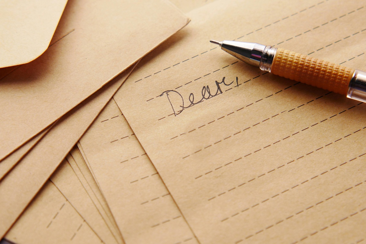 una lettera da scrivere