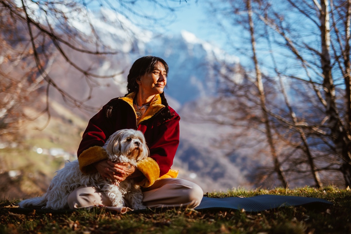 Selene Calloni Williams in montagna